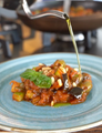 Vegan Vegetable Caponata with La San Marzano Tomato Basil sauce