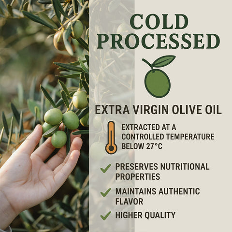 Cold processed oil