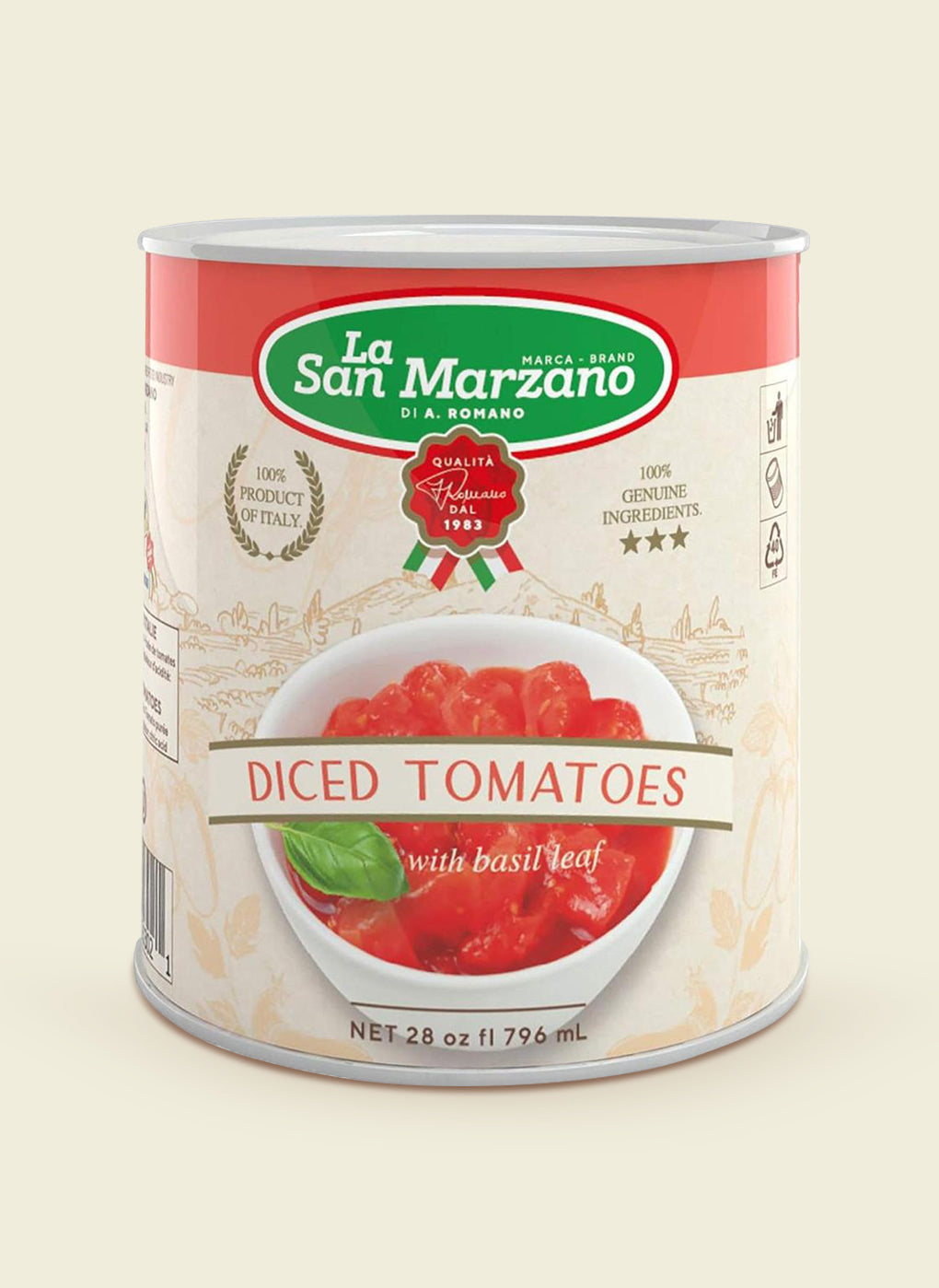 DICED TOMATOES 28 oz. (6 PACK)