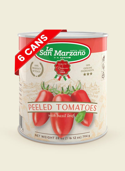 PEELED TOMATOES 28 oz. (6 PACK)