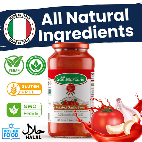 roasted garlic sauce characteristics