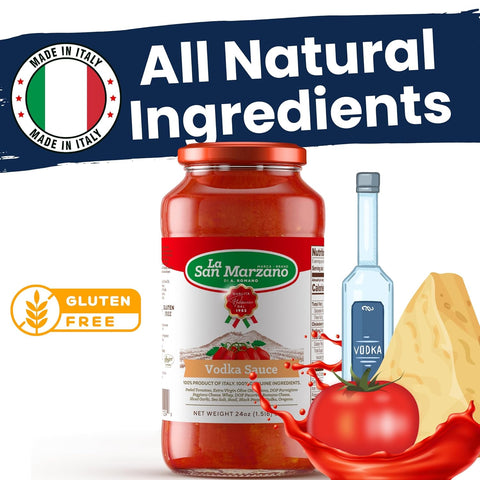 vodka sauce characteristics